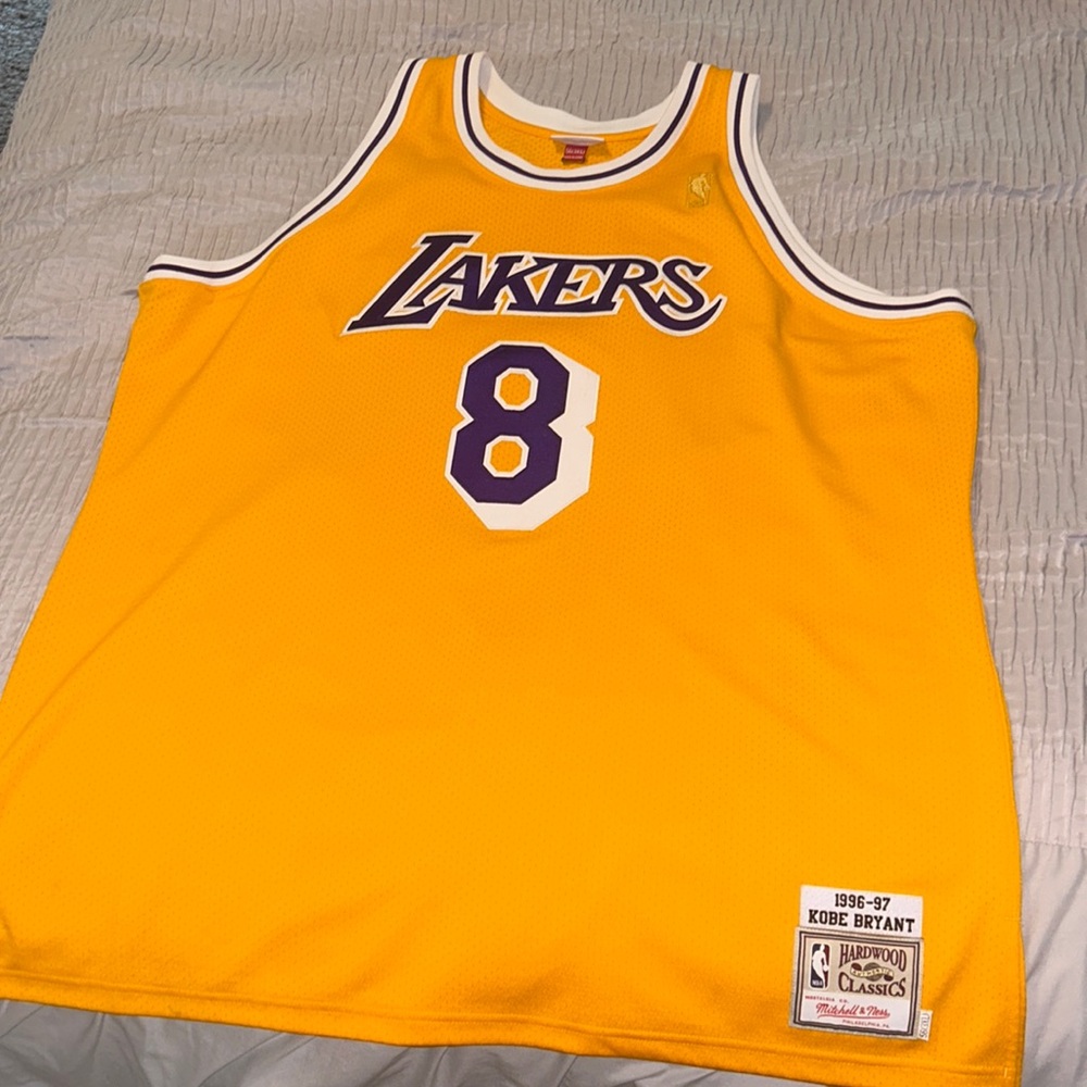 Authentic Mitchell and Ness Rookie Kobe Bryant Jersey
